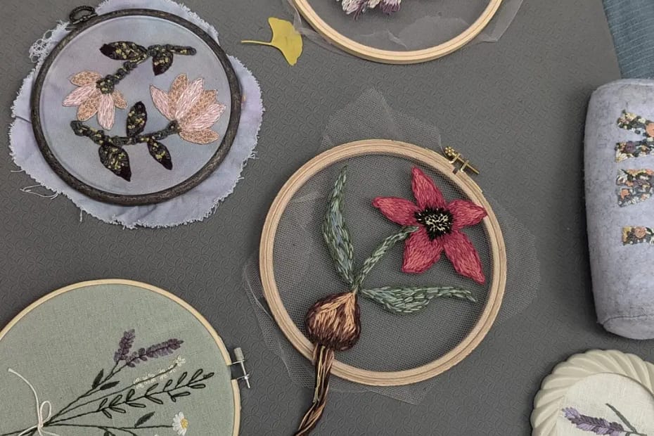 Мастер-класс по вышивке